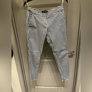 Amanda & Chelsea Gingham Ankle Pant size 0